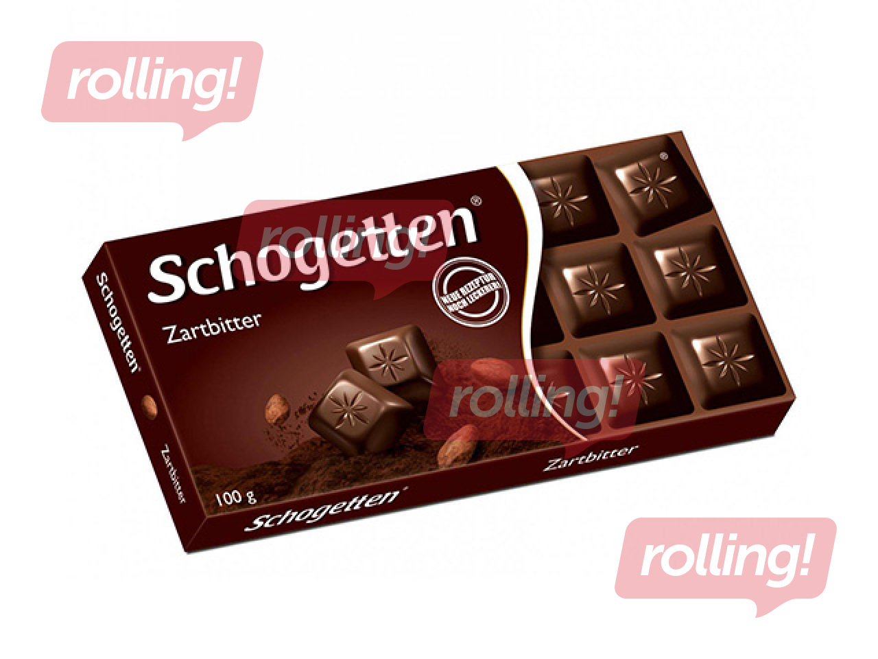 Šokolāde Schogetten, melna, 100g