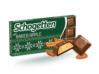 Šokolāde Schogetten Winter, ar ceptiem āboliem 100g
