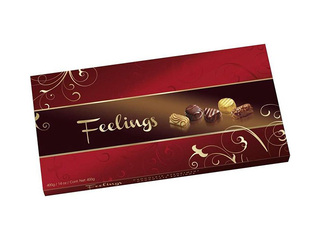 Šokolaadikompvekkide assortii Feelings, 400g