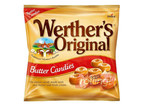 Karamellid Werther’s Original, Kooremaitselised, 135g