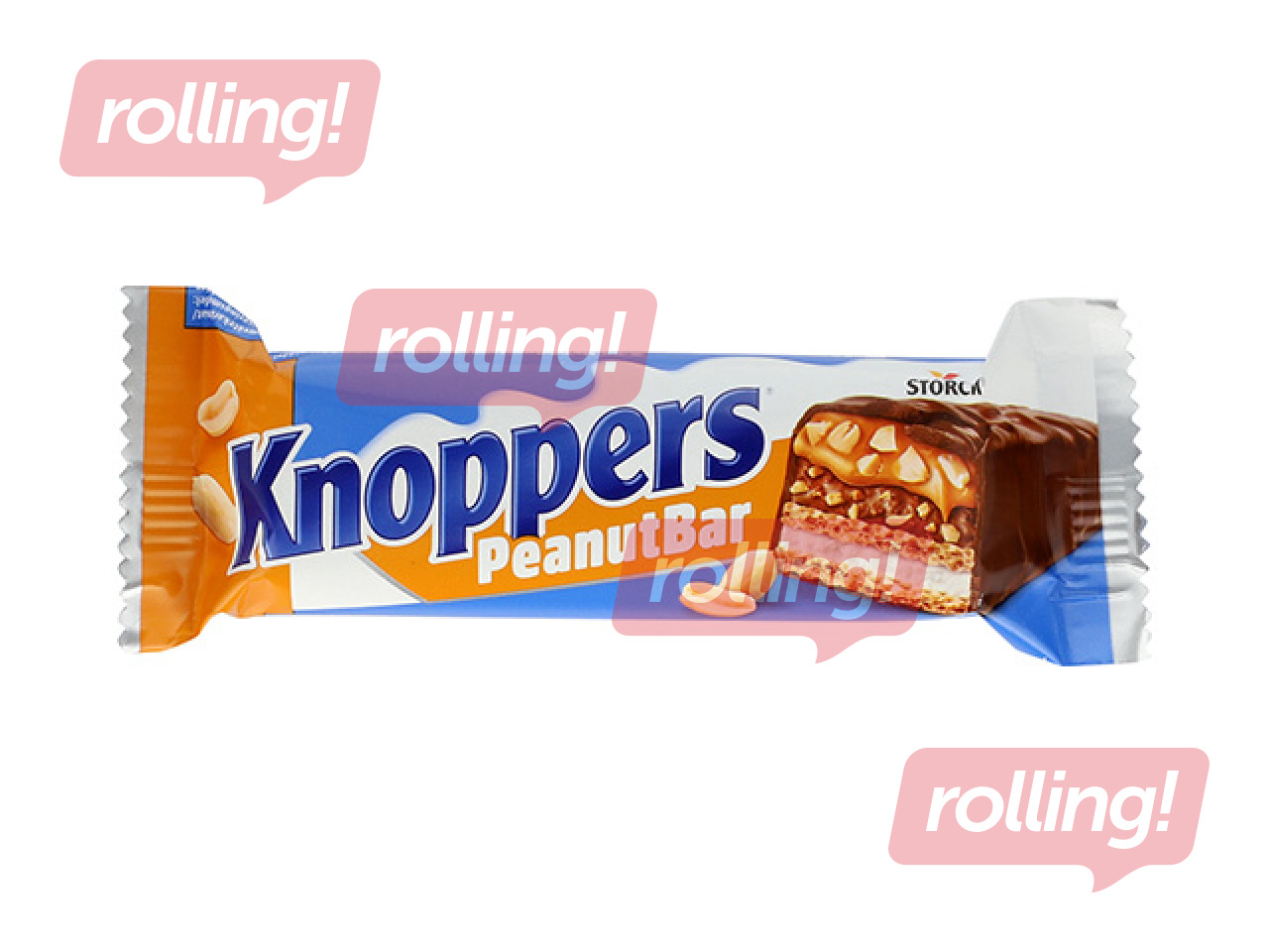 Vahvlibatoon Knoppers, Peanut, 40g