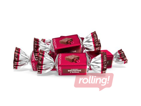Candies Mieszko with brownie and cherry flavor, 1kg