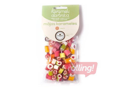 Karameles Karameļu darbnīca, Asorti, 90g