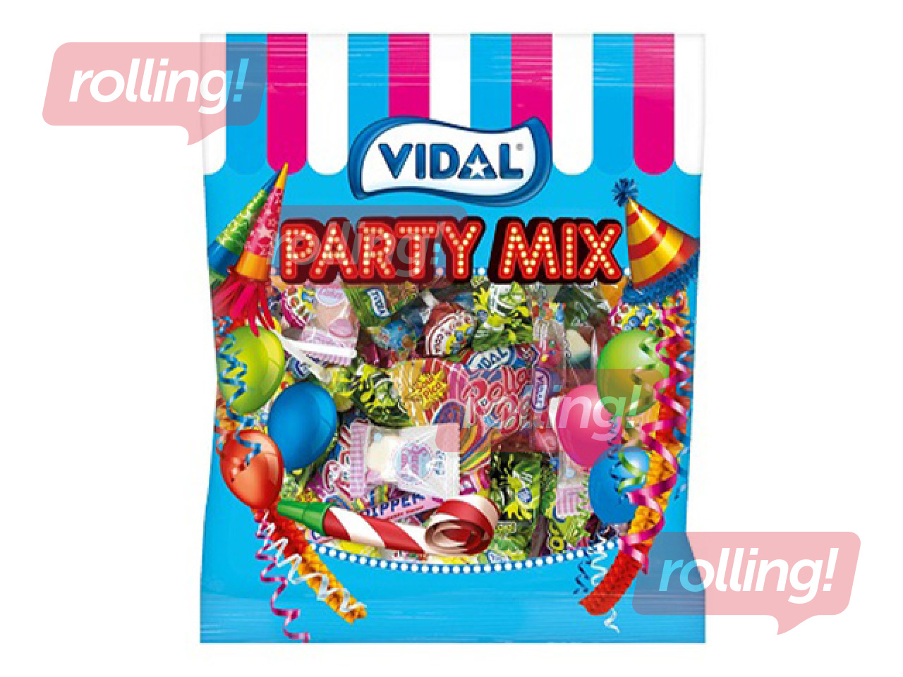 Kommid Vidal Party Mix, nätsked, 150g