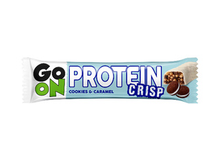 Протеиновый батончик GO ON, Protein Crisp, со вкусом карамели и печенья, 50г