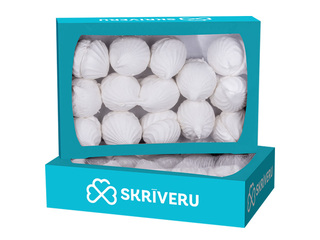 Marshmallow Skrīveru Saldumi, vanilla flavoured, 800g
