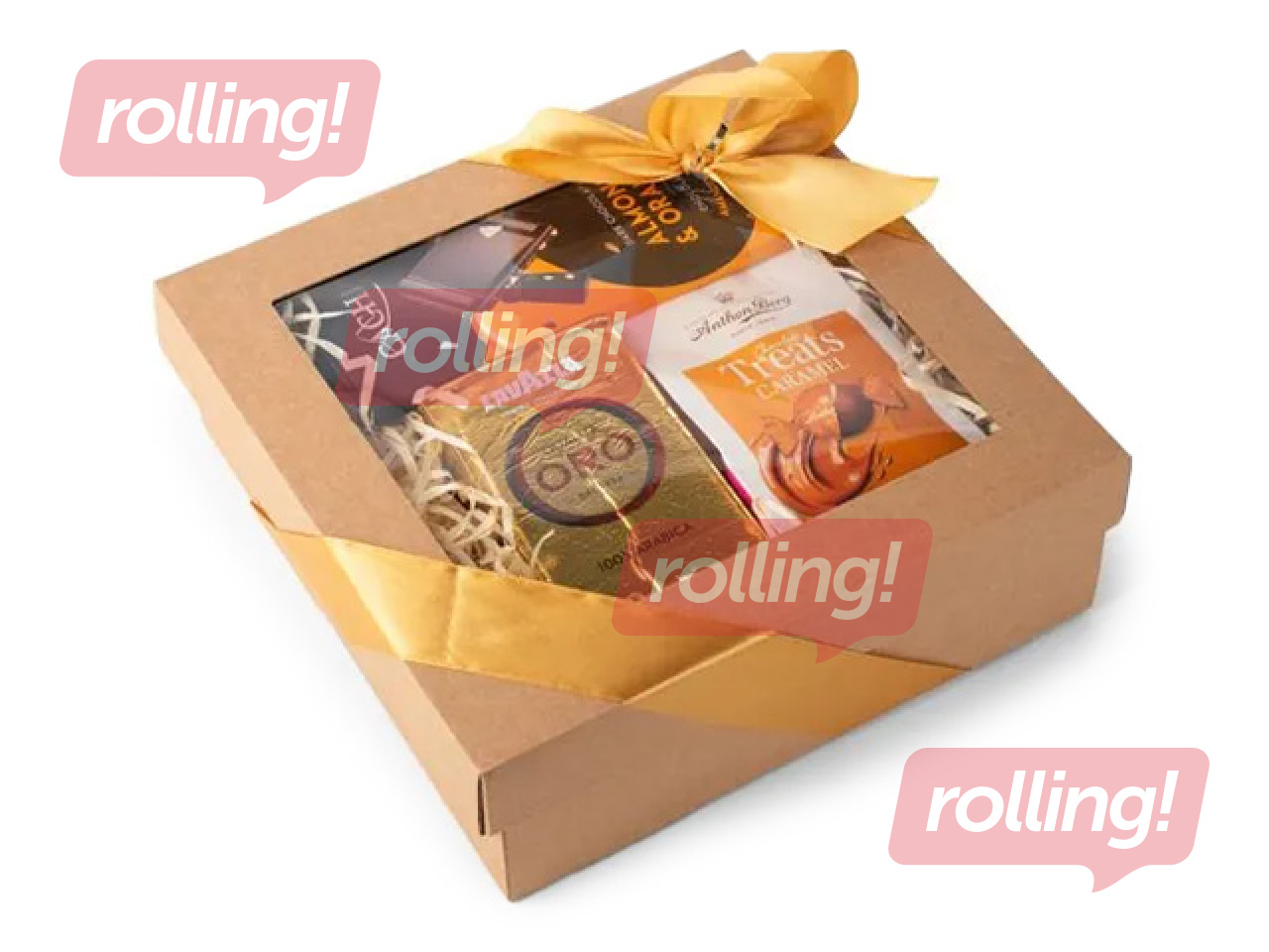 Подарочный набор Anthon Berg конфеты / шоколад Cachet / кофе