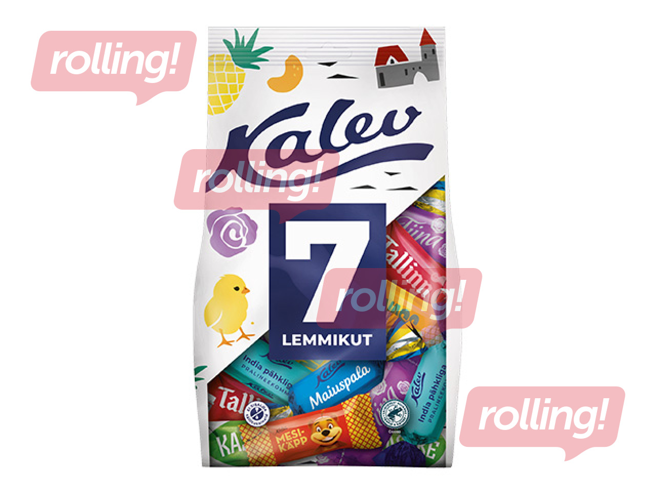 Konfekšu maisījums Kalev, 7 Iecienītākās, 500g