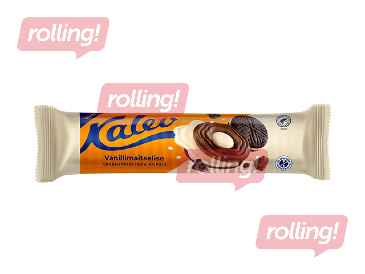 Küpsised Kalev vanillimaitselise kreemitäidisega, 205g