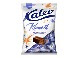 Kommid Kalev, Komeet, pralineed kama ja kohvi maitsega, 175g