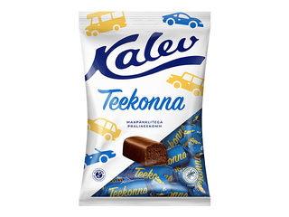 Kommid Kalev, Teekonna, maapähklitega pralineekomm, 175g