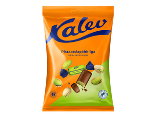 Kommid Kalev, pralineekommid pistaatsiapähkliga, 175g