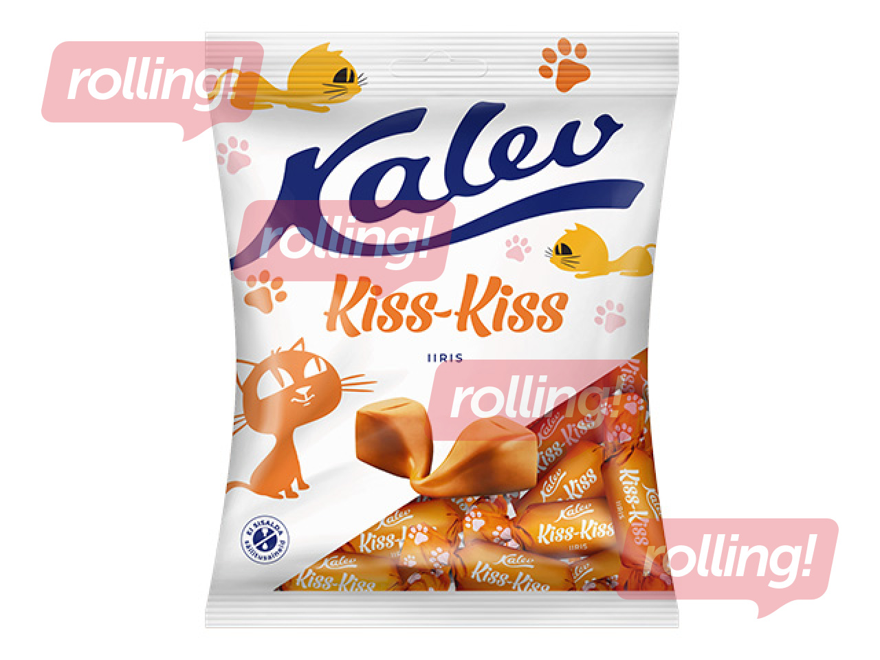 Kommid Kalev, Kiss-Kiss, iiris, 150g