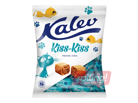 Конфеты Kalev, Kiss-Kiss, мягкий ирис, 150г
