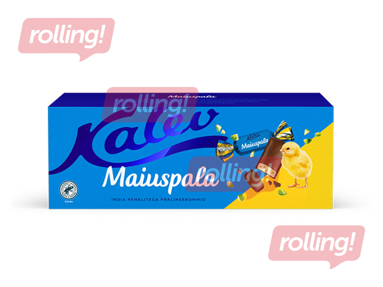 Kommid Kalev, Maiuspala, pralineekommid, 350g