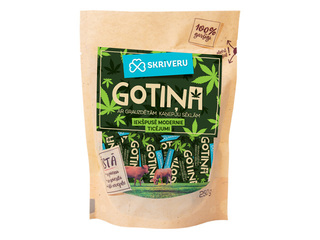 Konfektes Skrīveru Gotiņa ar kaņepju sēklām, 250g