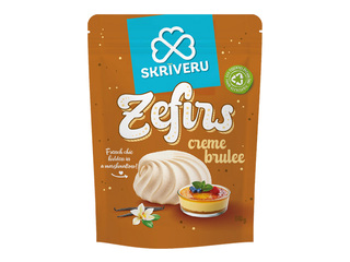 Vahukomm Skrīveru Saldumi, Crème Brûlée maitsega, 170g