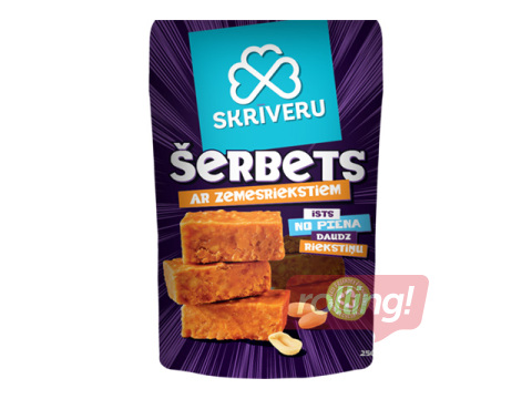 Sherbet Skrīveru Saldumi, 250g