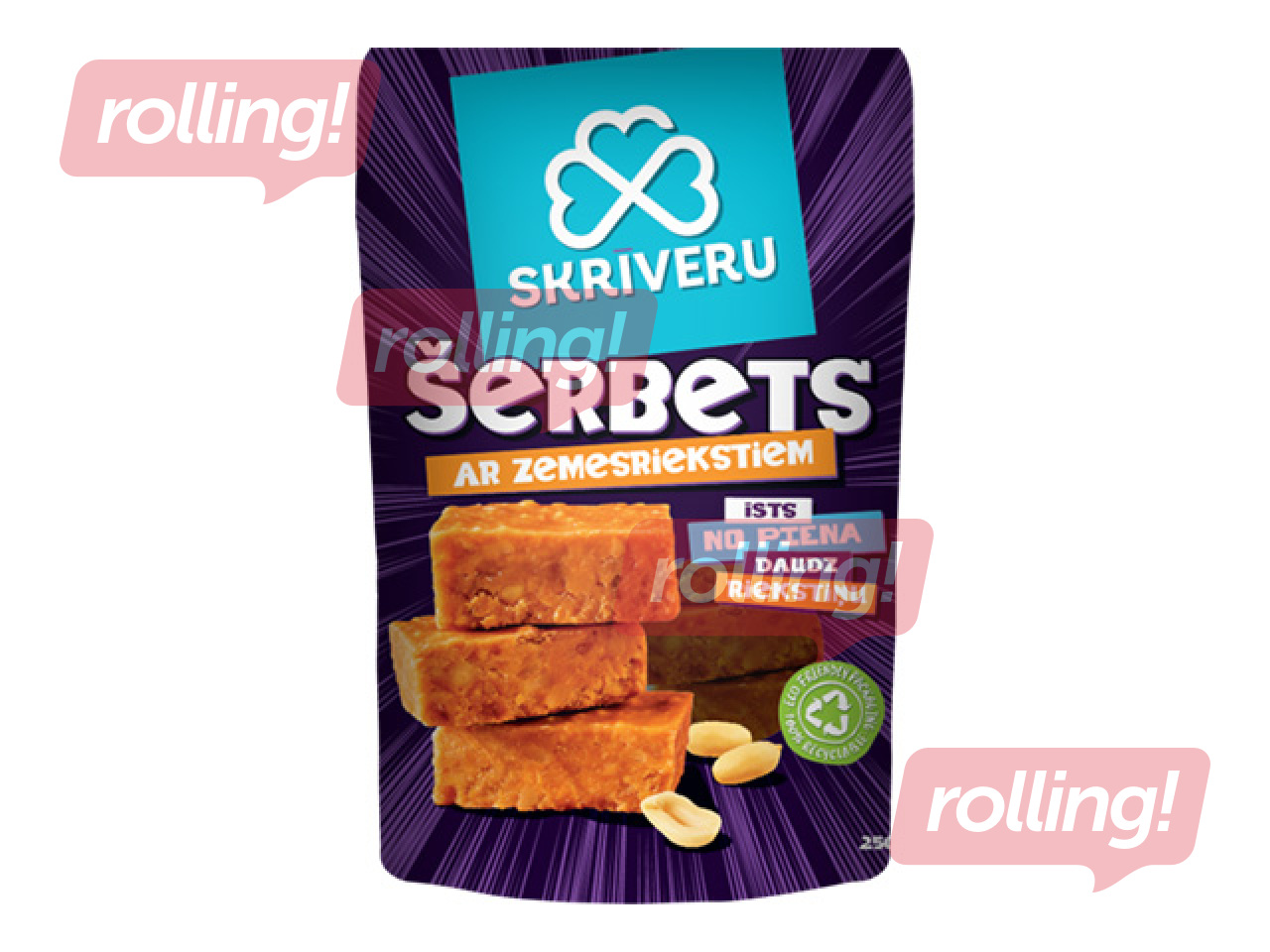 Sherbet Skrīveru Saldumi, 250g