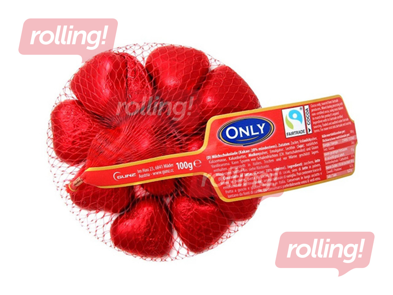 Chocolate Hearts Only, 84g