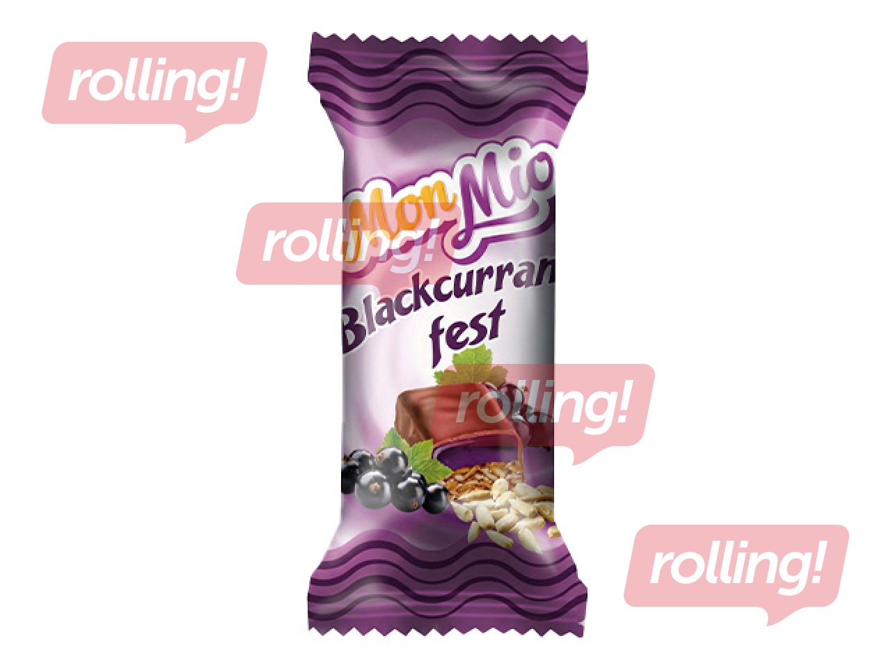 Candies Mon Mio, blackcurrant flavour, 500g