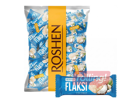 Kommid Roshen Flaksi Coconut vahvlitükkidega, 500g
