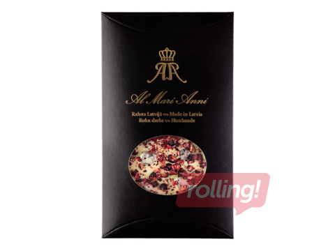 Šokolaad Al Mari Anni, mustsõstra ja jõhvikatega, 80g