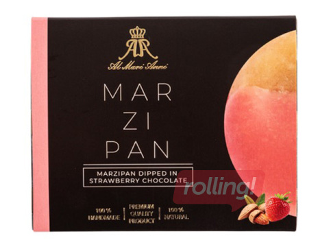 Šokolaadis martsipan Al Mari Anni, maasikamaitseline, 150g