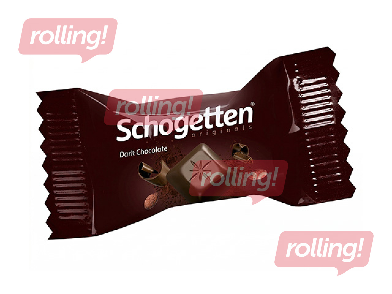 Chocolates Schogetten Dark, 1.8kg