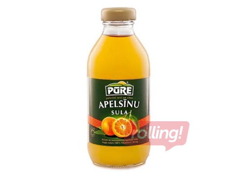 Juice Pūre orange, 330ml