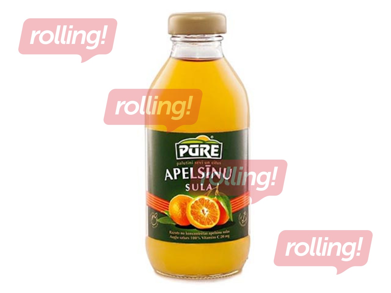 Juice Pūre orange, 330ml