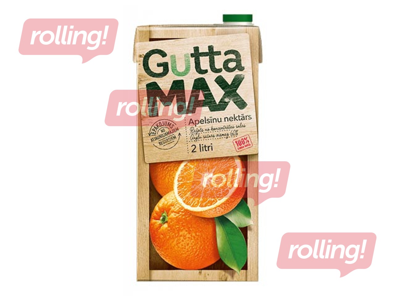 Нектар Gutta Max апельсиновый, 2Л