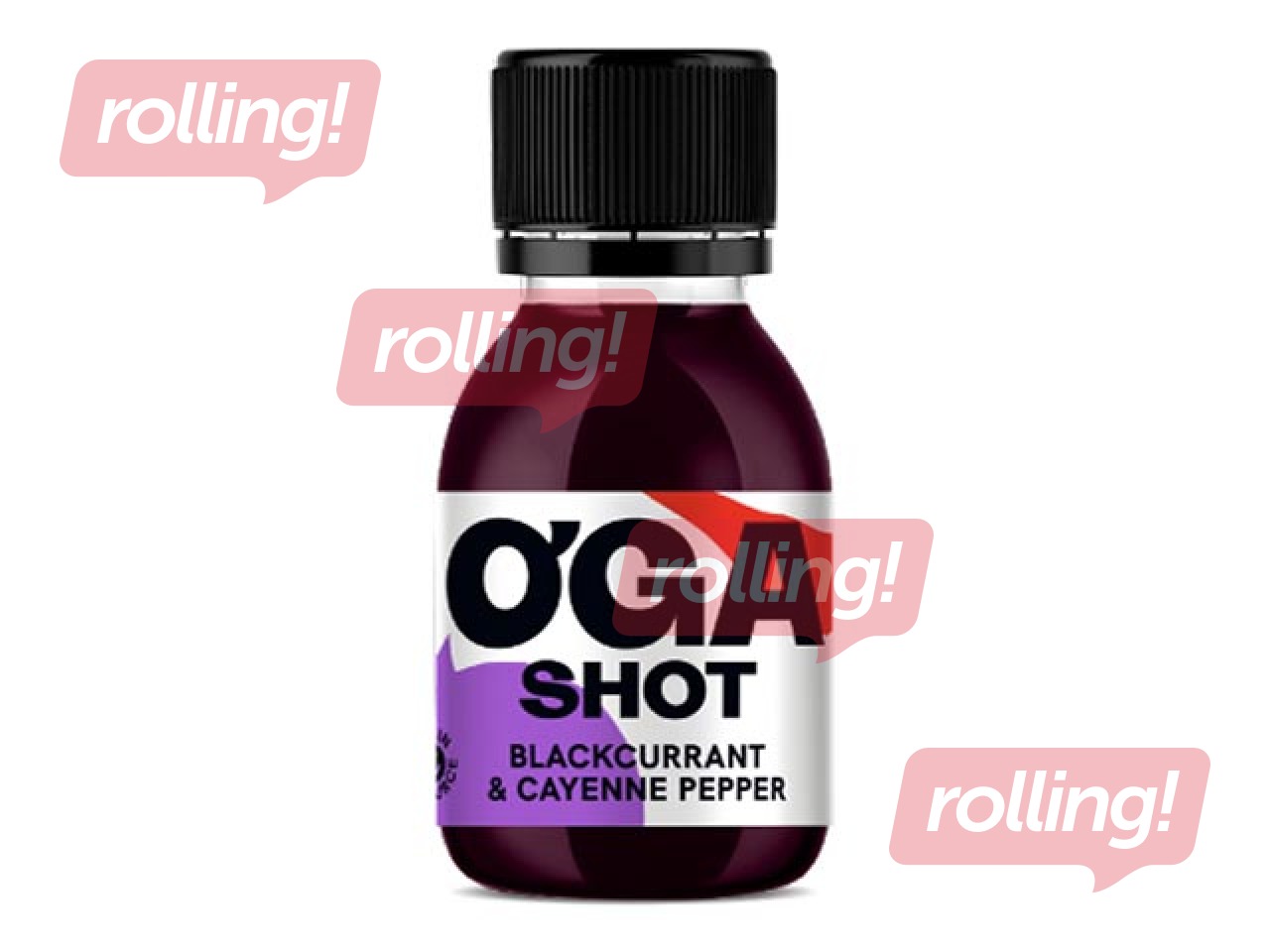 Juice shot OGA blackcurrant and green pepper, 60ml