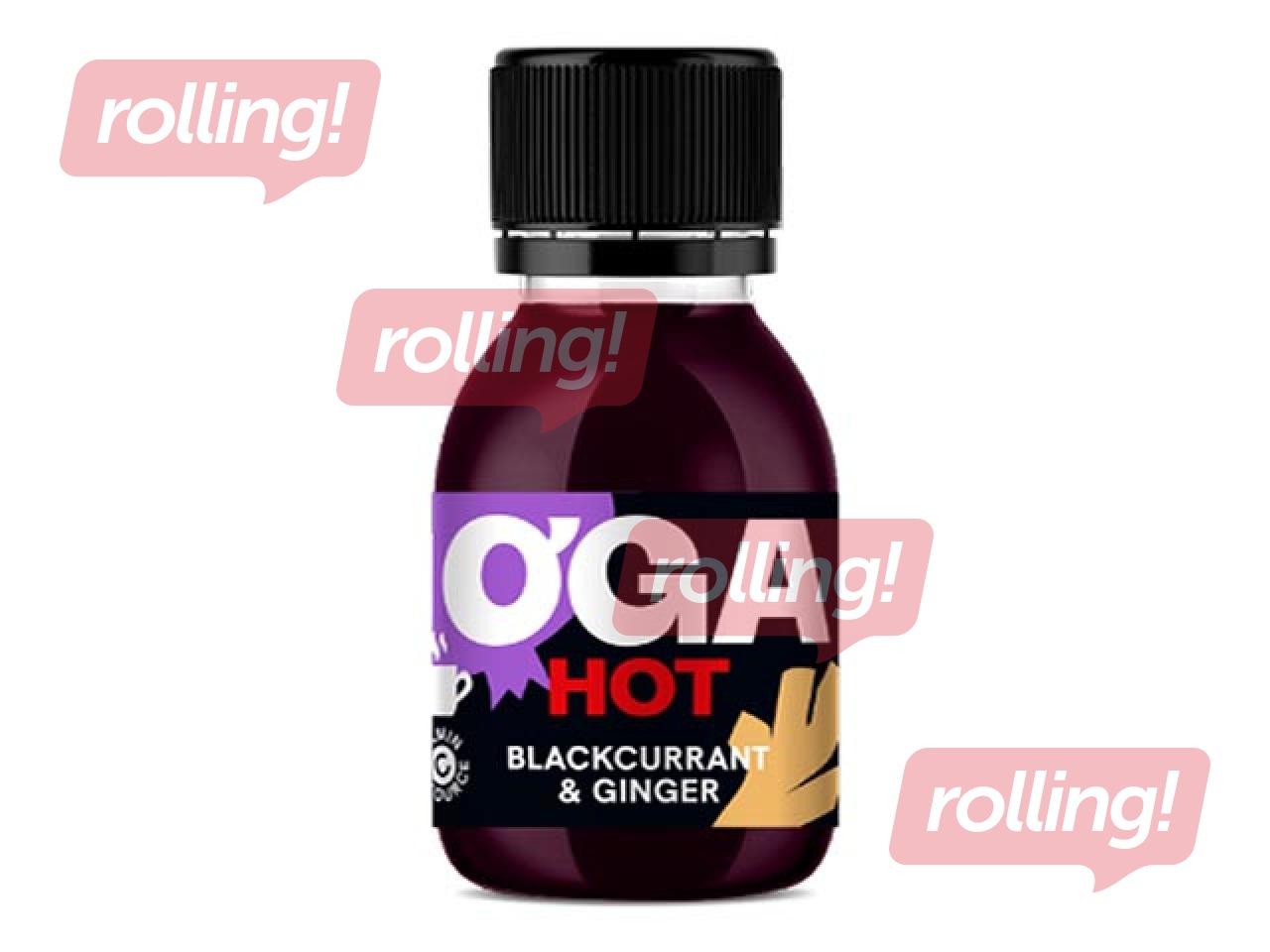 Hot drink concentrate OGA blackcurrant - ginger, 60ml
