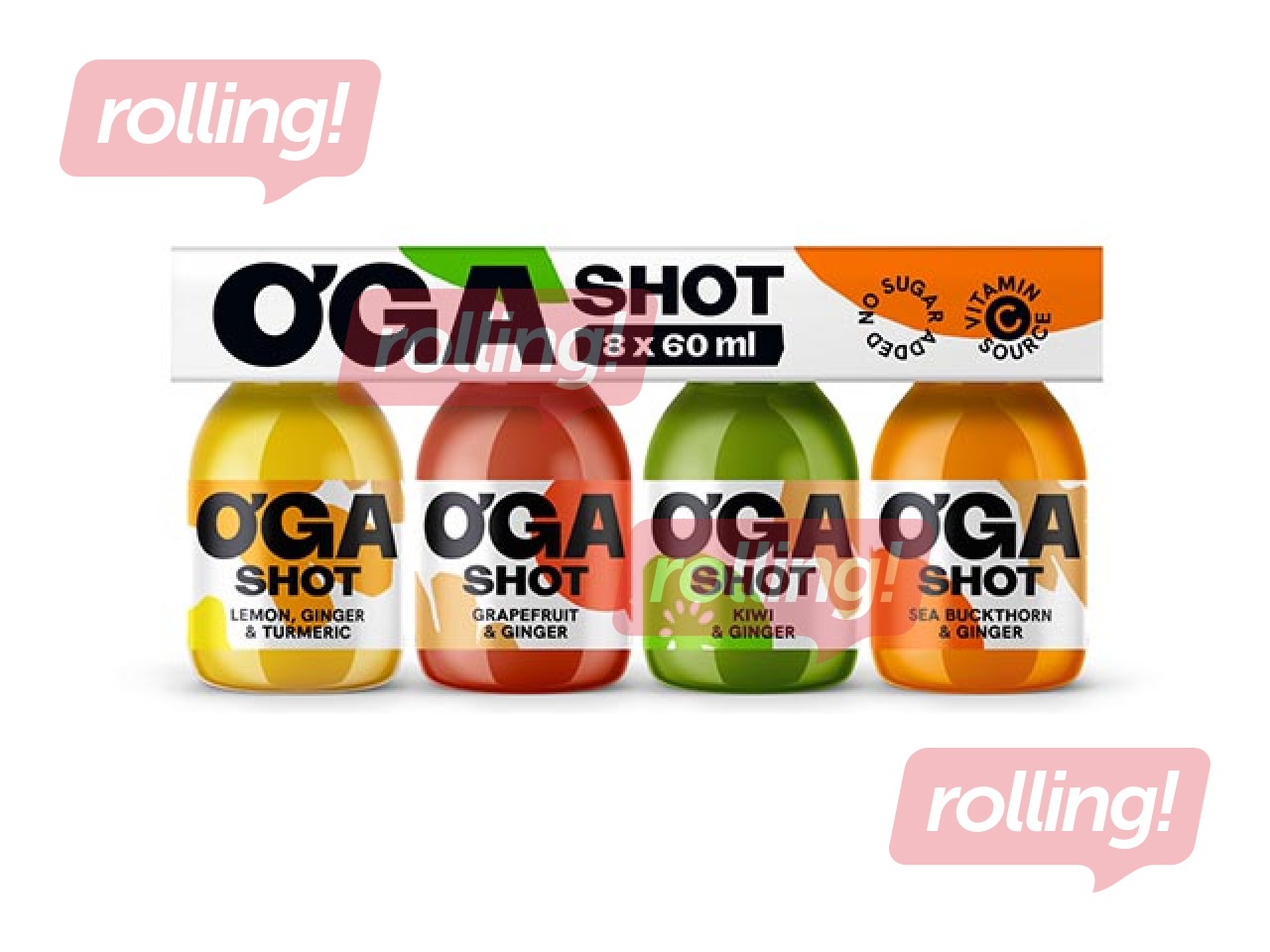 Juice shot mix OGA, 8x60ml