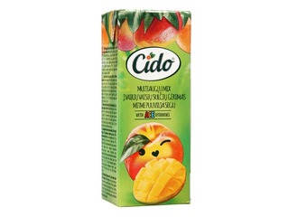 Sulas dzēriens Cido, multiaugļu, 200ml