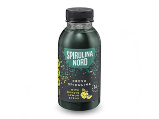 Spirulīna SpirulinaNord, svaiga, ar cidoniju sīrupu, 330ml(Taras depozīts iekļauts cenā)
