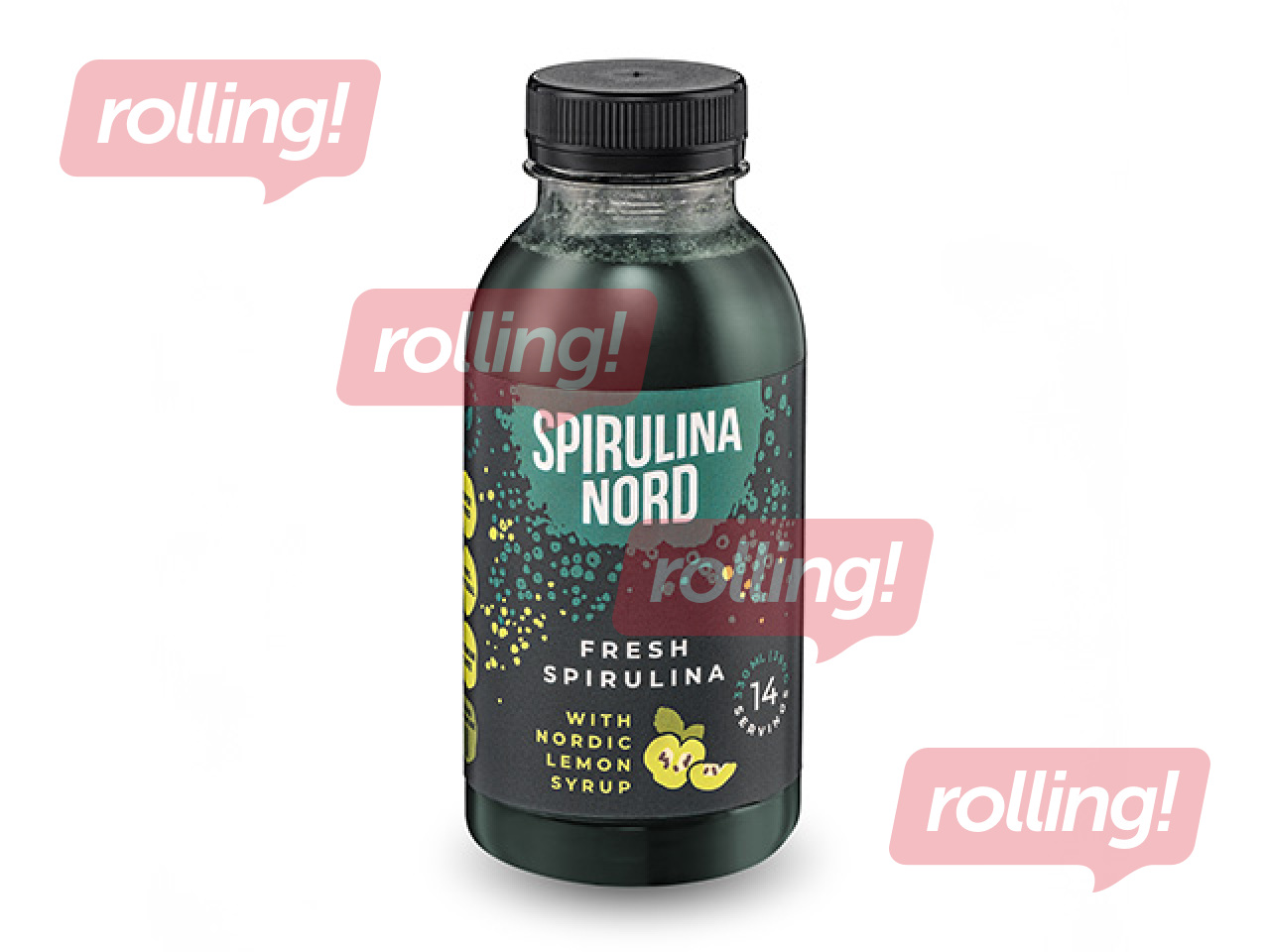 Spirulina SpirulinaNord, värske, küdoonia siirupiga, 330ml