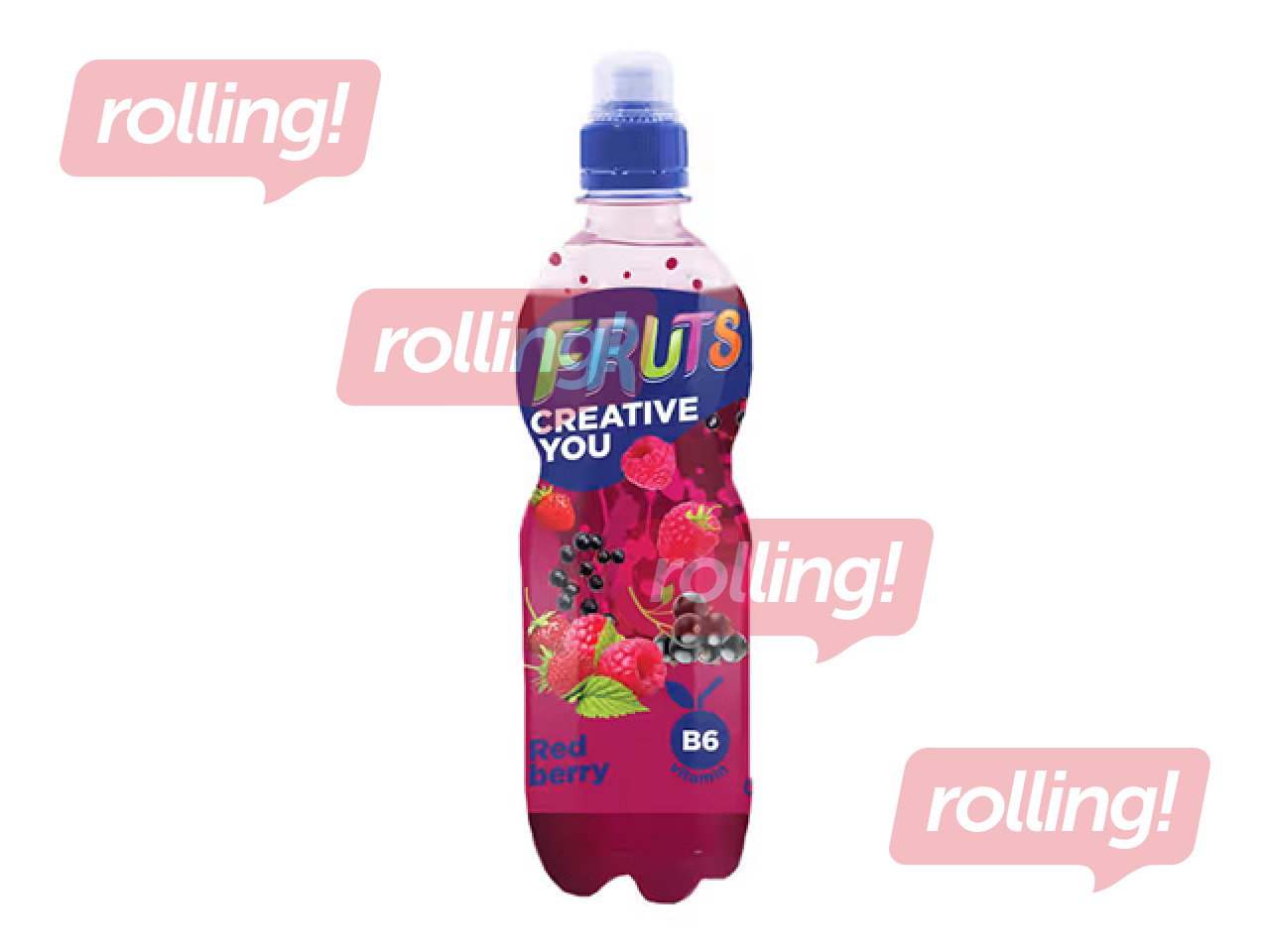 Mahlajook Fruts, punaste marjade, PET, 500ml (taarapant on hinna sees)