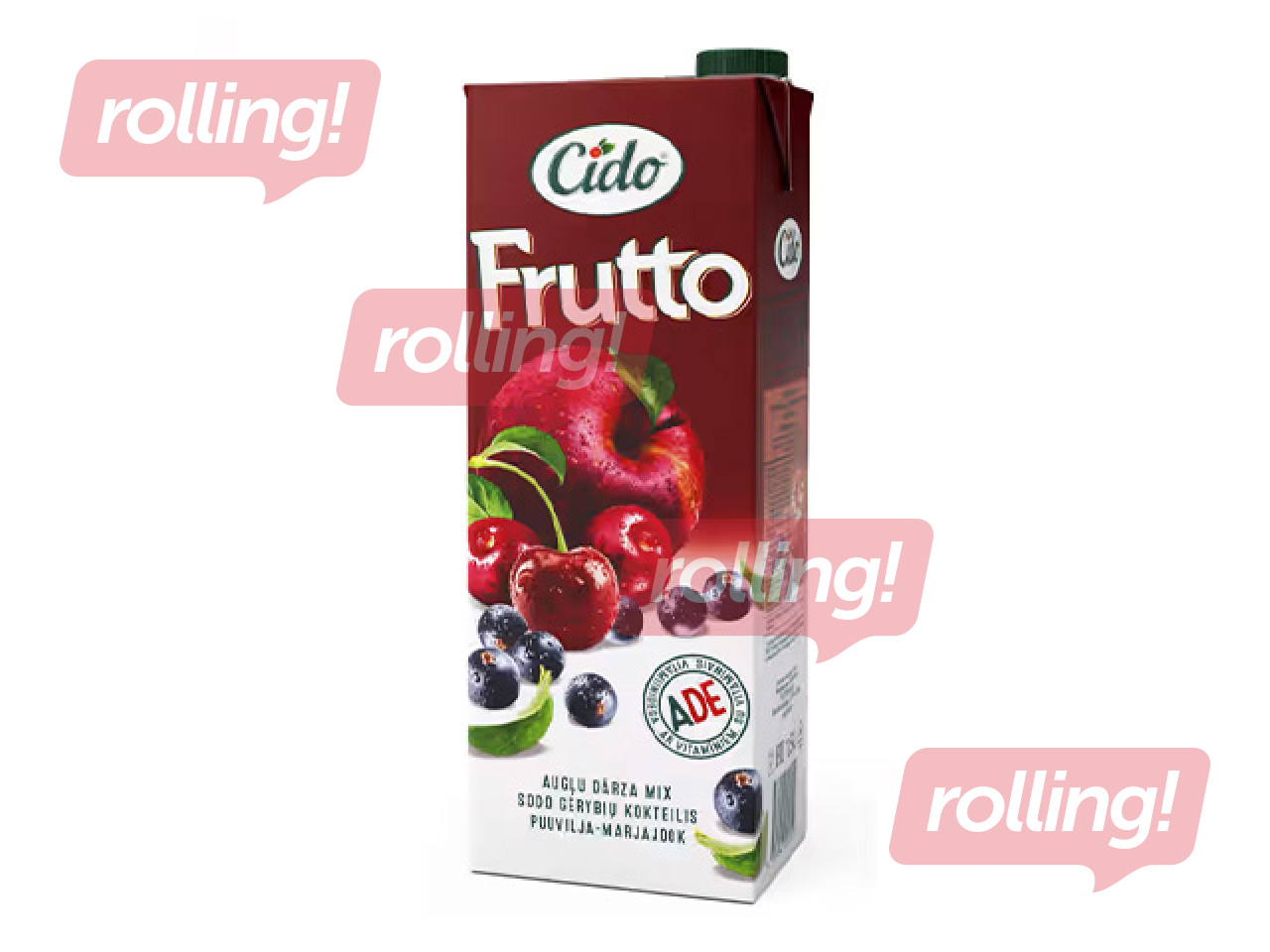 Dzēriens Cido Frutto, augļu dārza mix, 1.5l