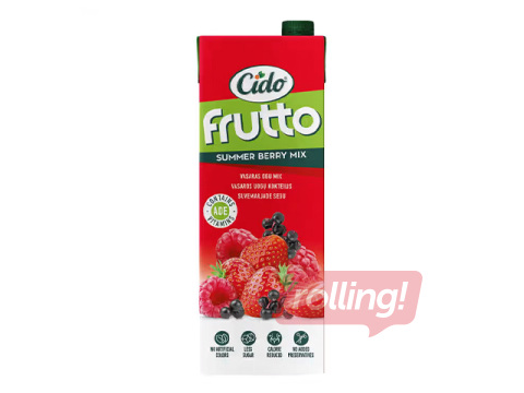 Dzēriens Cido Frutto, vasaras ogu mix, 1.5l