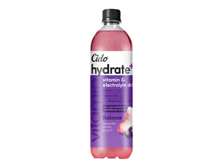 Jook Cido, Hydrate+ Balance valge virsiku ja lavendli maitsega, 600ml (taarapant on hinna sees)