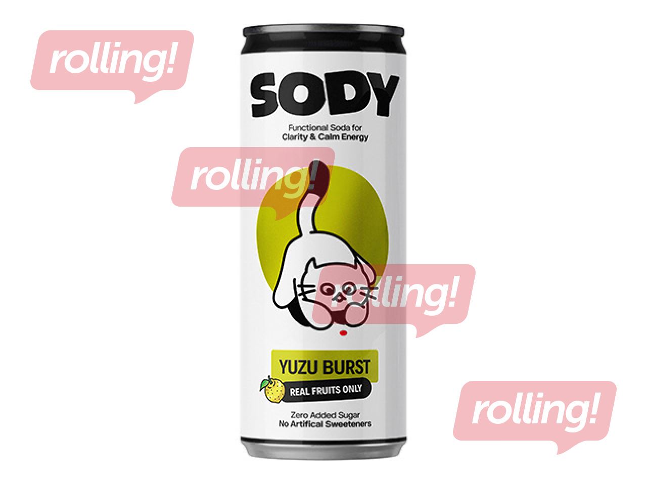 Gaseeritud funktsionaalne jook Sody Yuzu, 330ml (taarapant hinnas)