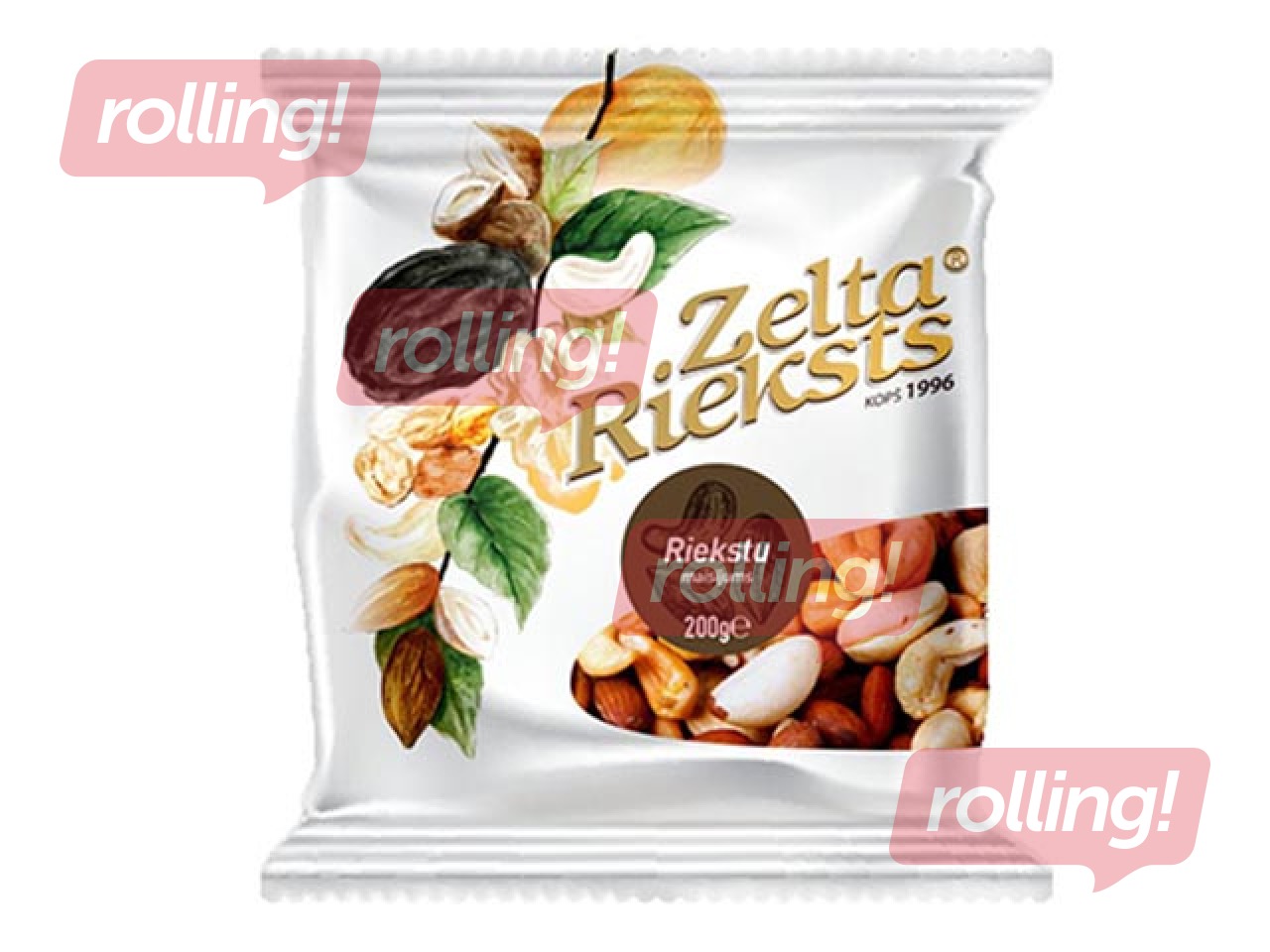 Pähklisegu Zelta rieksts, 200 g