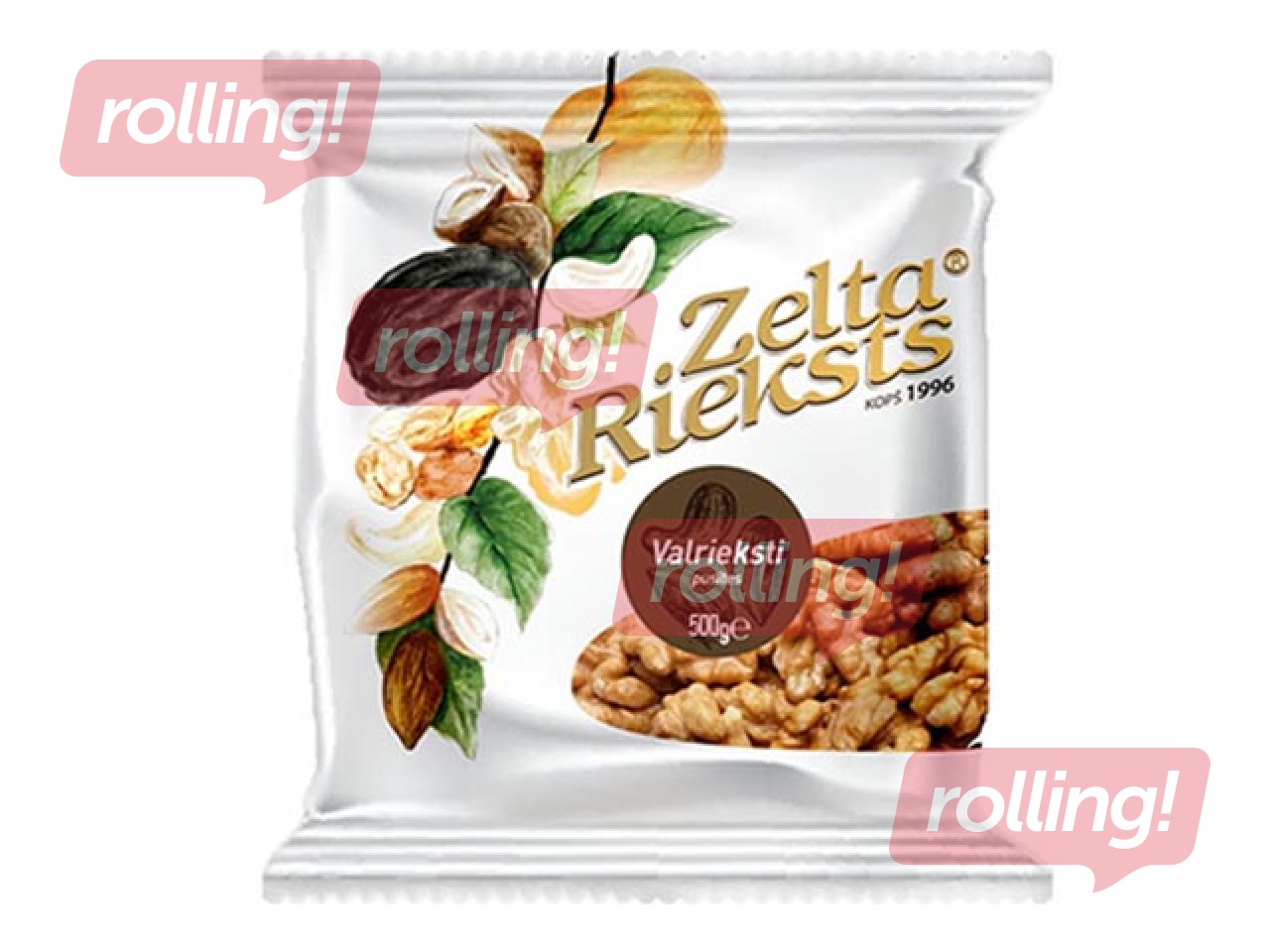Kreeka pähklid Zelta rieksts, 500 g  