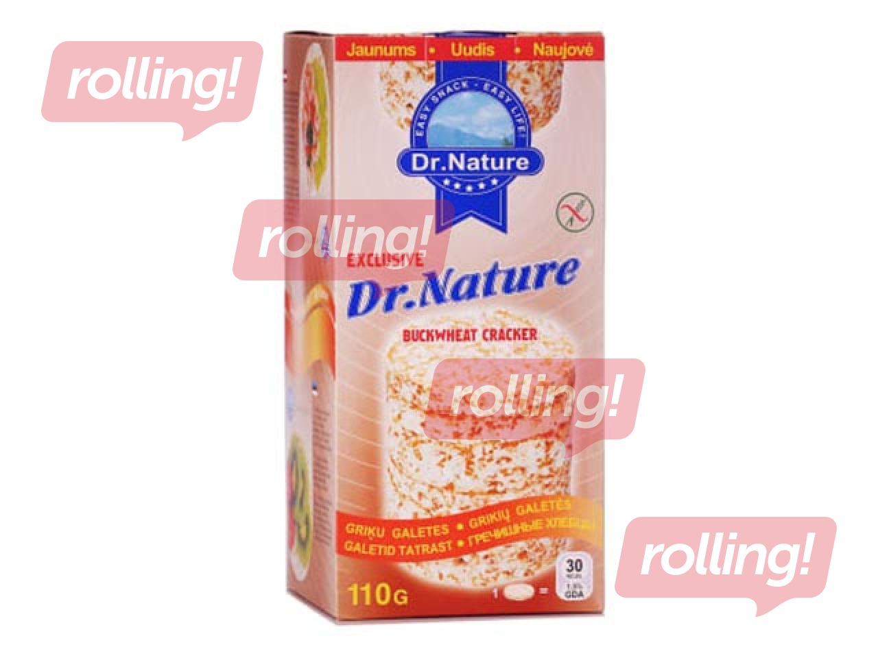 Galetes Dr.Nature, griķu, 110g