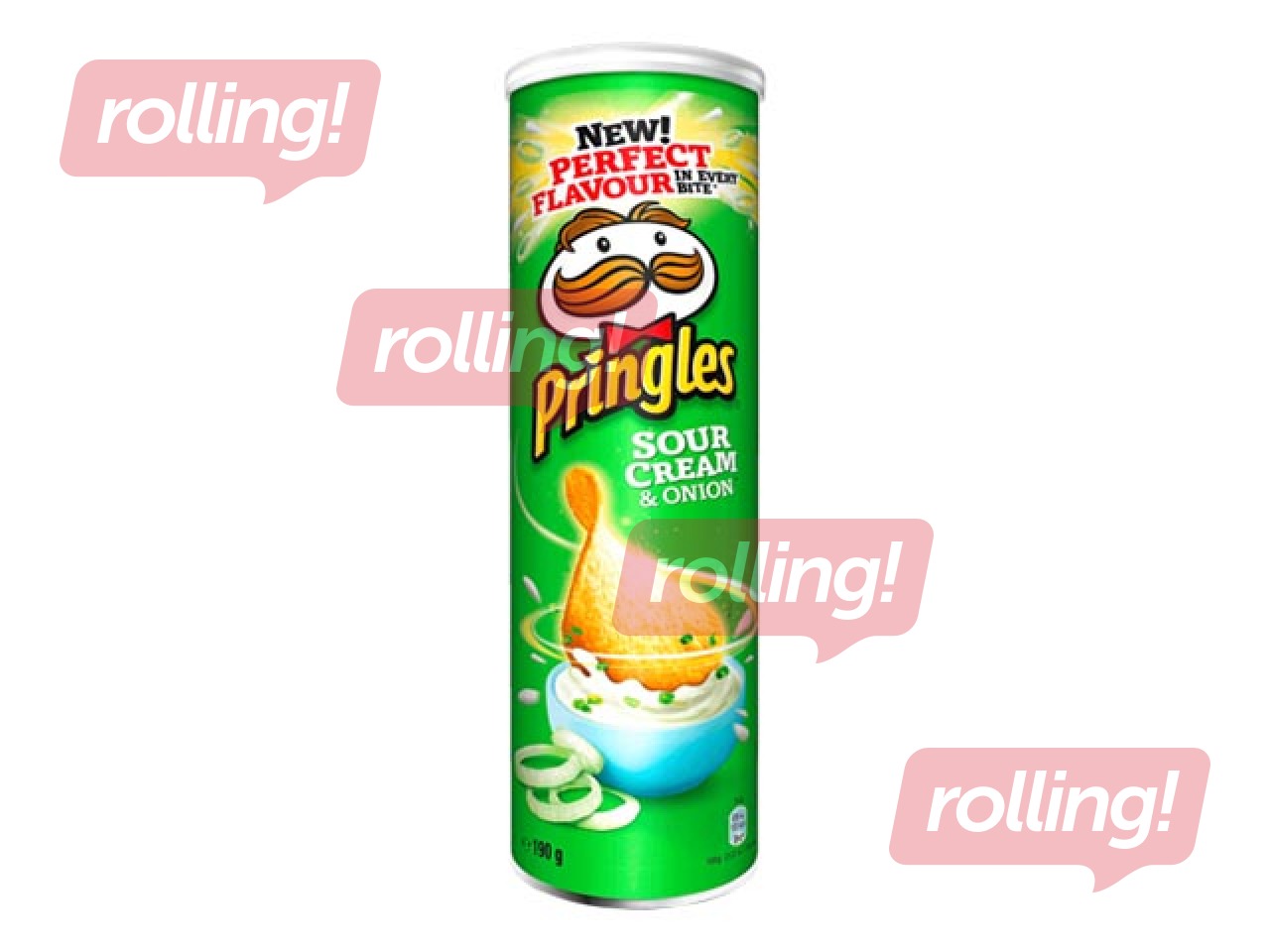 Krõpsud Pringles hapukoore ja sibulaga, 165 g
