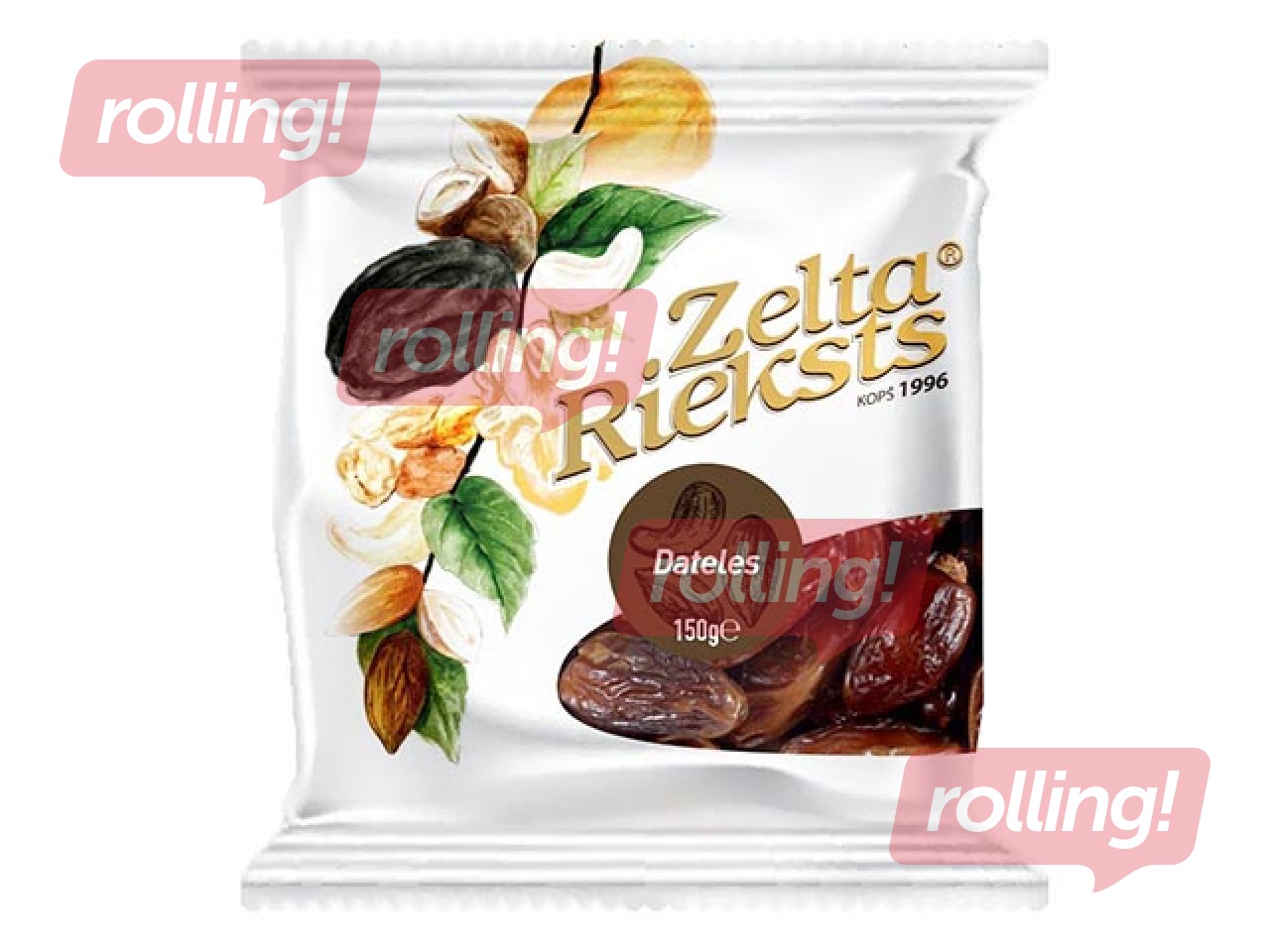 Kuivatatud kivideta datlid, 150 g