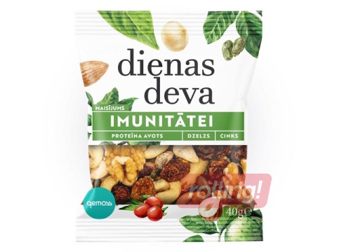 Смесь орехов и сухофруктов Dienas deva для «Иммунитета», 40г