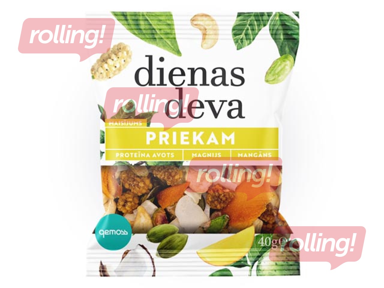 Mixture of nuts and dried fruits Daily dose 